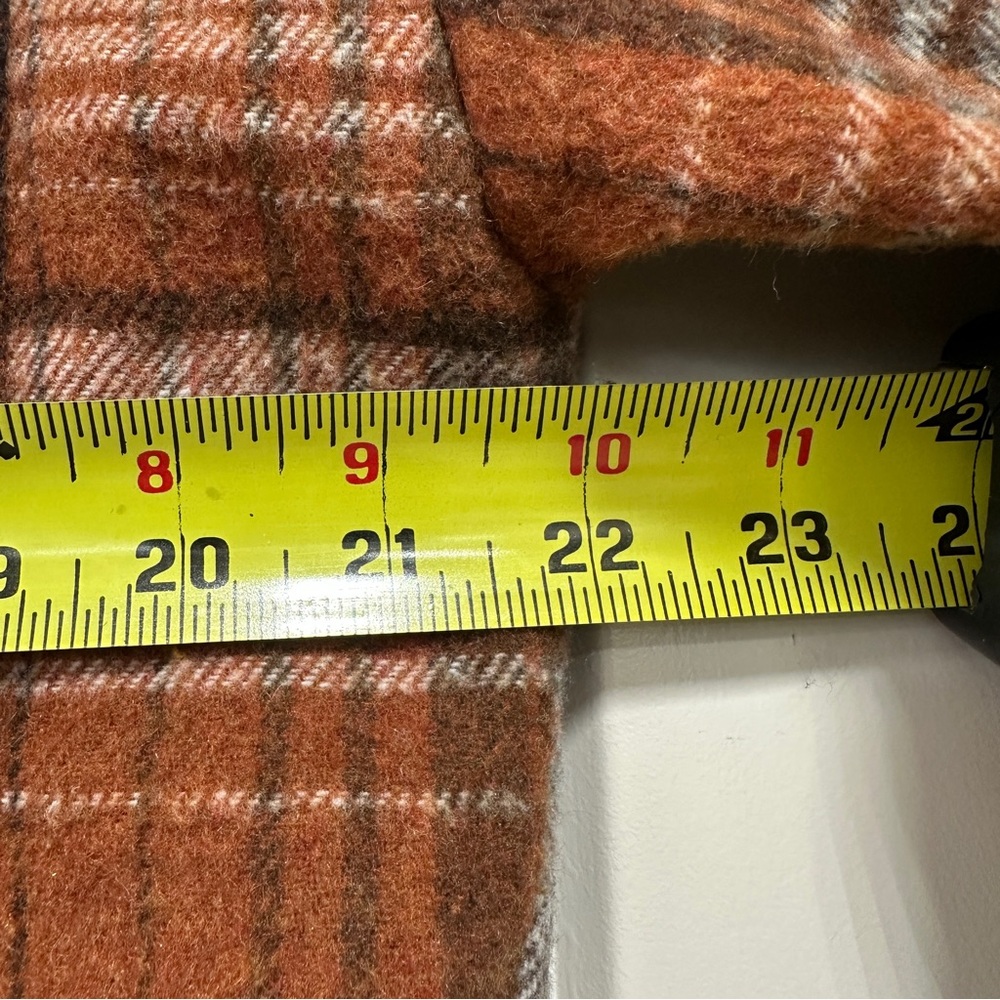 Plaid Flannel Jacket Size M - Picture 9 of 11